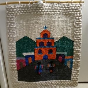 Vintage Woven Wall Hanging